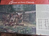 Lewis and Clark built Fort Clatsop as a temporary place to spend the winter before their return trip home