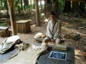 Another ranger at Fort Clatsop