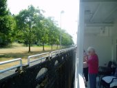 Our ship rises in the Bonneville Lock