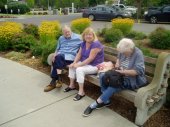 Mom, Dad, and Carol at Gonzaga University