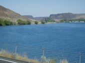 A lake by the Coulee Corridor Scenic Byway