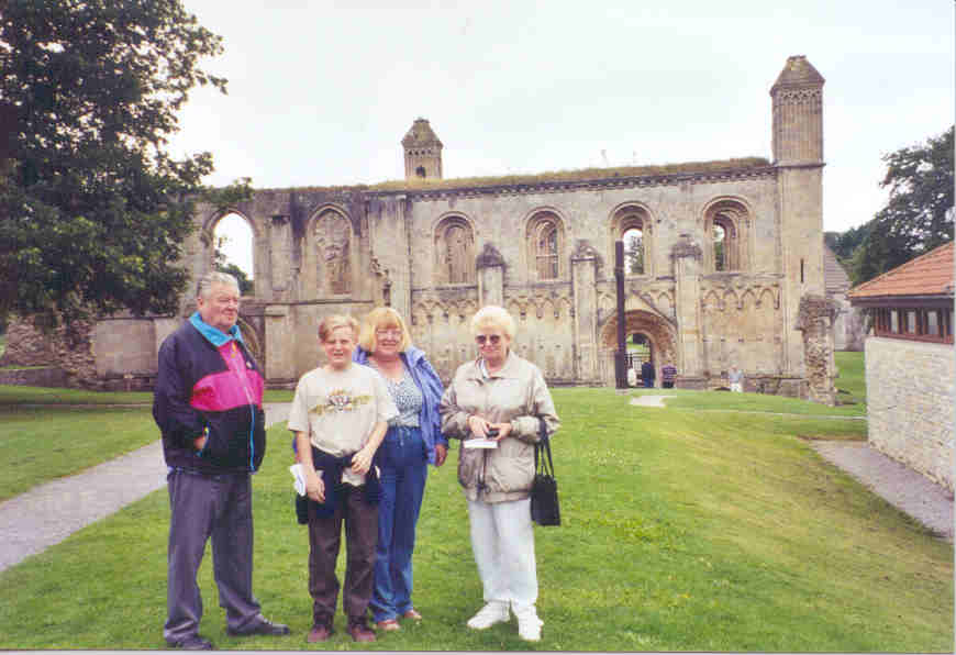 Remains of Glastonbury Abbey, England's oldest abbey