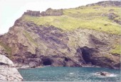 Tintagel, Cornwall (legendary birth place of King Arthur)