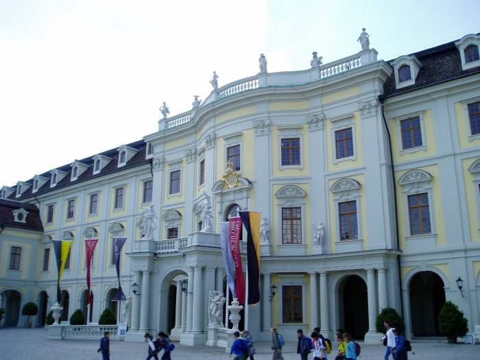 Inner courtyard, Ludwigsburg Palace