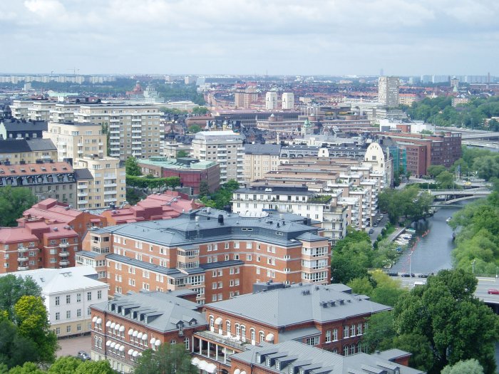 Another view of Stockholm from the City Hall bell tower