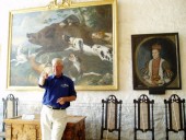 Our tour guide, Vadstena Castle