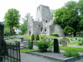 Ruins of St. Olof Church, Sigtuna, 12th century