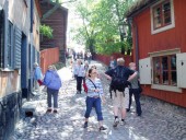 Replica of a 19th-century town in Skansen