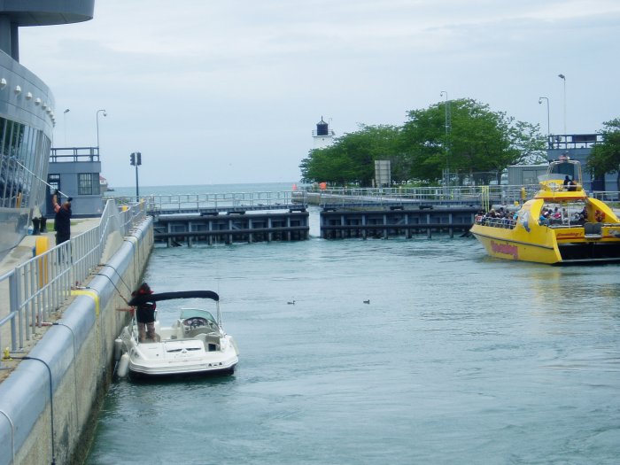 Another view of the lock