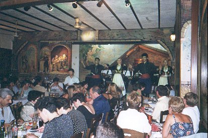 A Taverna in the Plaka (Old Town), Athens, Greece