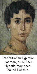 Hypatia of Alexandria may have looked like this